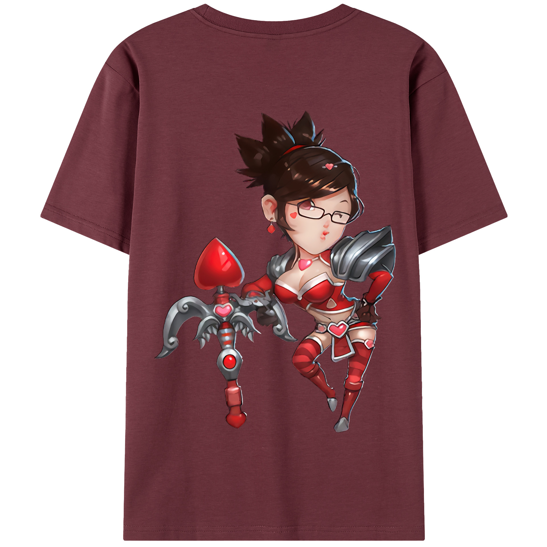 リーグ・オブ・レジェンド League of Legends LOL 綿100％半袖Tシャツ（背面プリント）